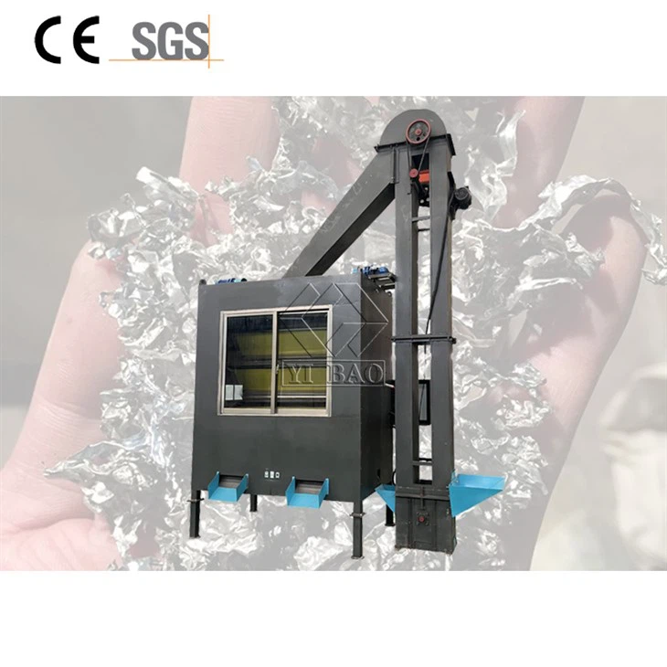 Elektrostatiskais atdalītājs alumīnija vara plastmasa